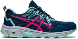 Asics Women's Gel-Venture 8 Running Shoes, 12, MAKO Blue/Pink GLO