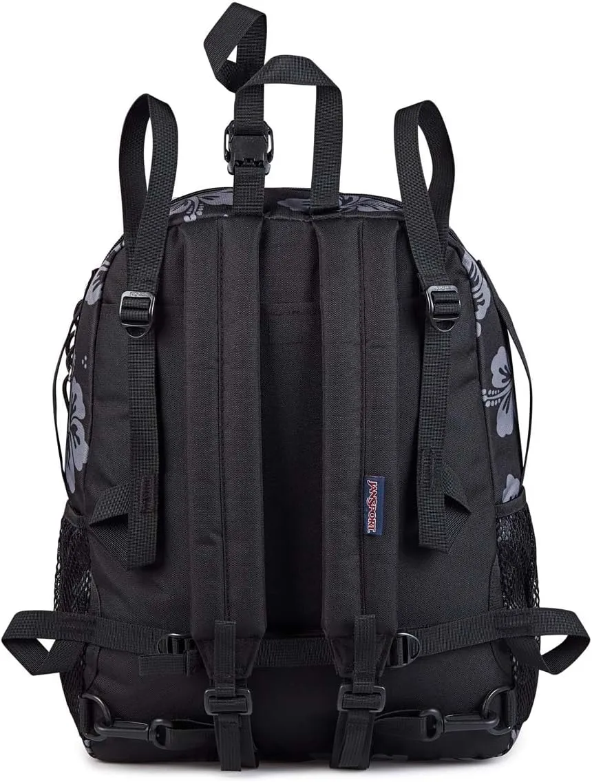 JanSport Central Adaptive Backpack ?C Wheelchair & Walker Compatible, Tuck-Away Shoulder Straps, Adjustable Backrest Loops & Anchor Straps, Iconic Design, Luau Life