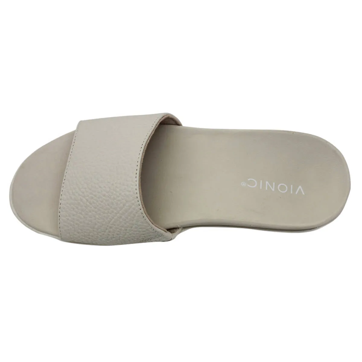 Val Leather Women's Slides Sandals