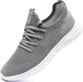 Womens Running Shoes Lightweight Tennis Shoes Slip On Walking Shoes Breathable Sneakers for Gym Travel Work