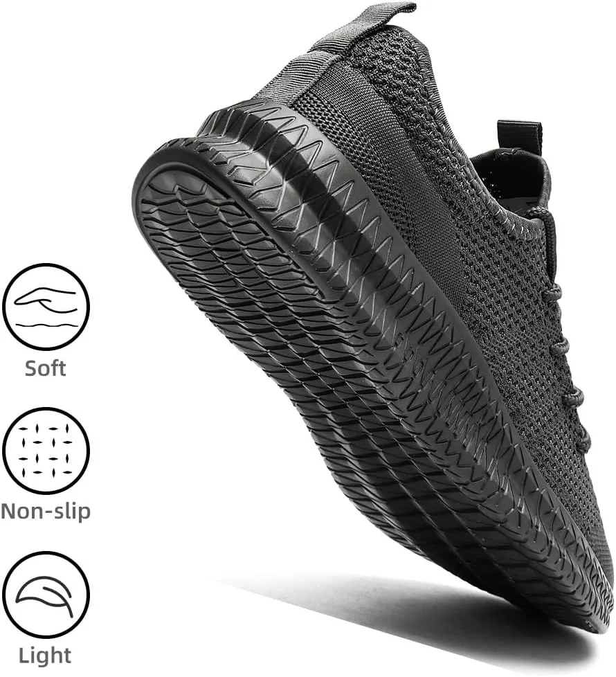 Womens Running Walking Shoes Tennis Slip On Fashion Sneakers Women Sport Workout Gym Shoes Womens Athletic Hiking Nurse Non Slip Lightweight Breathable Shoes